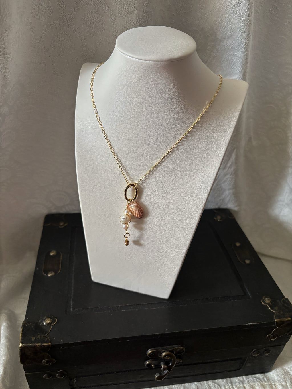Darya Ocean Pendant Necklace