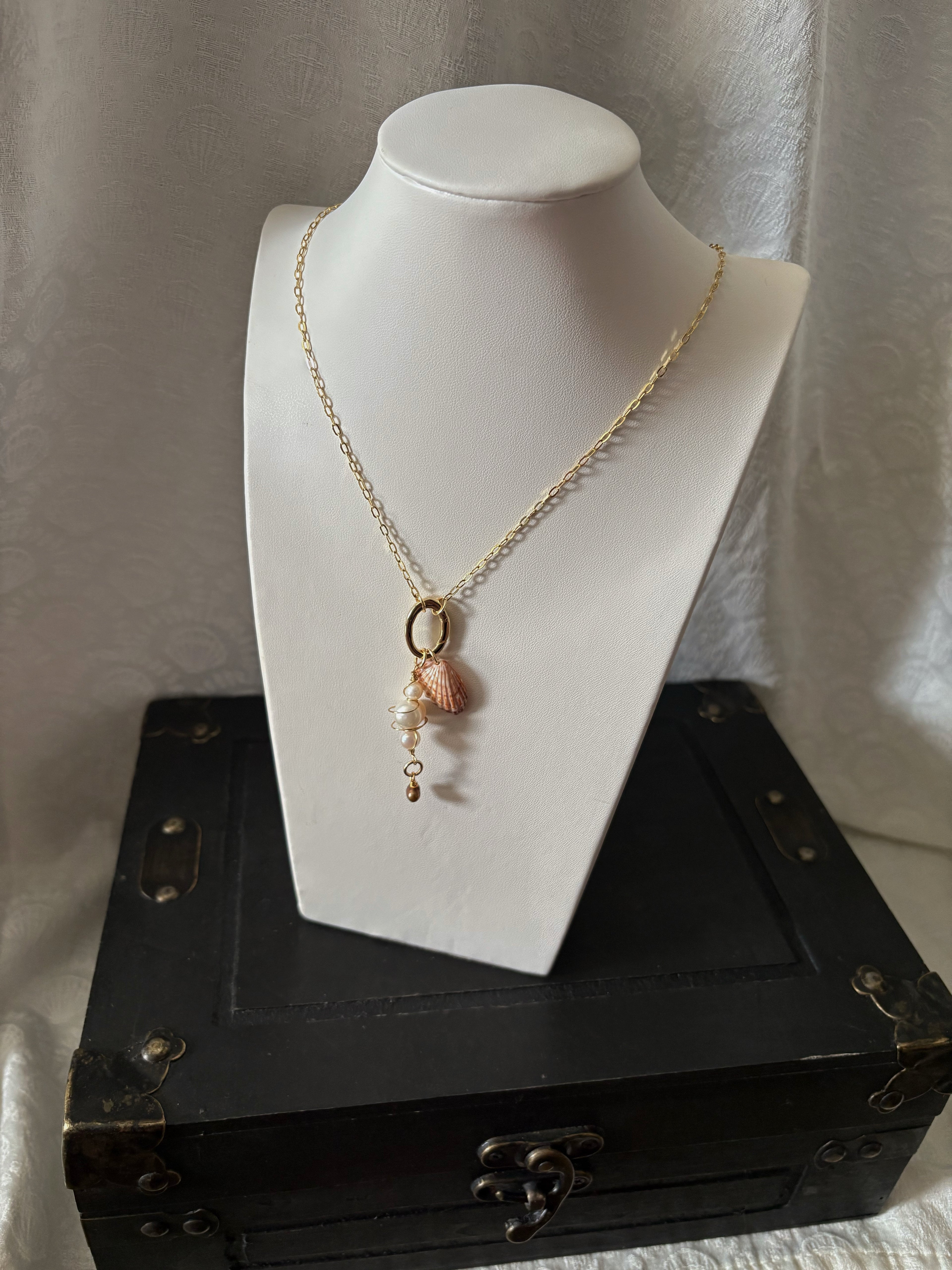 Darya Ocean Pendant Necklace