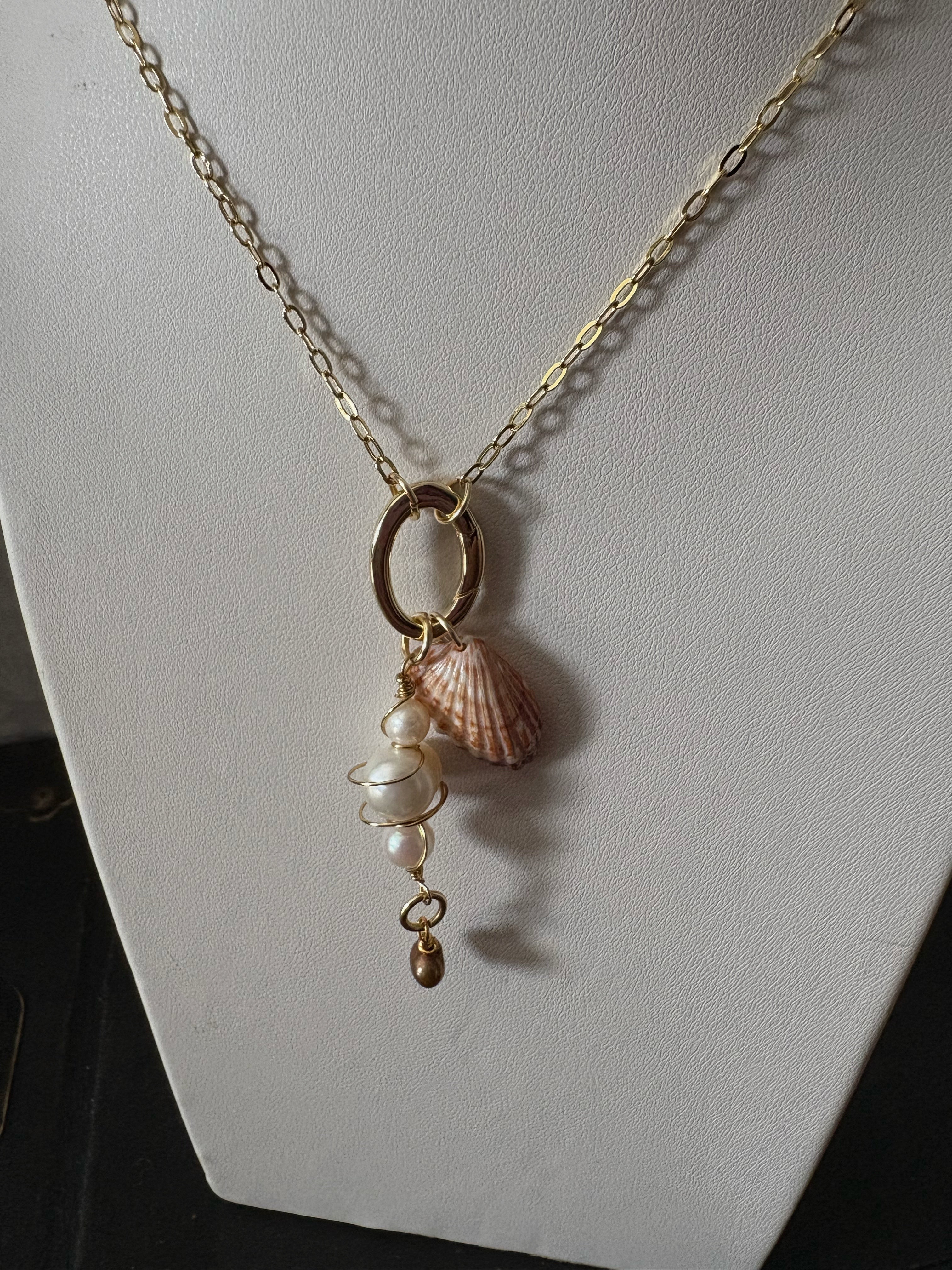 Darya Ocean Pendant Necklace