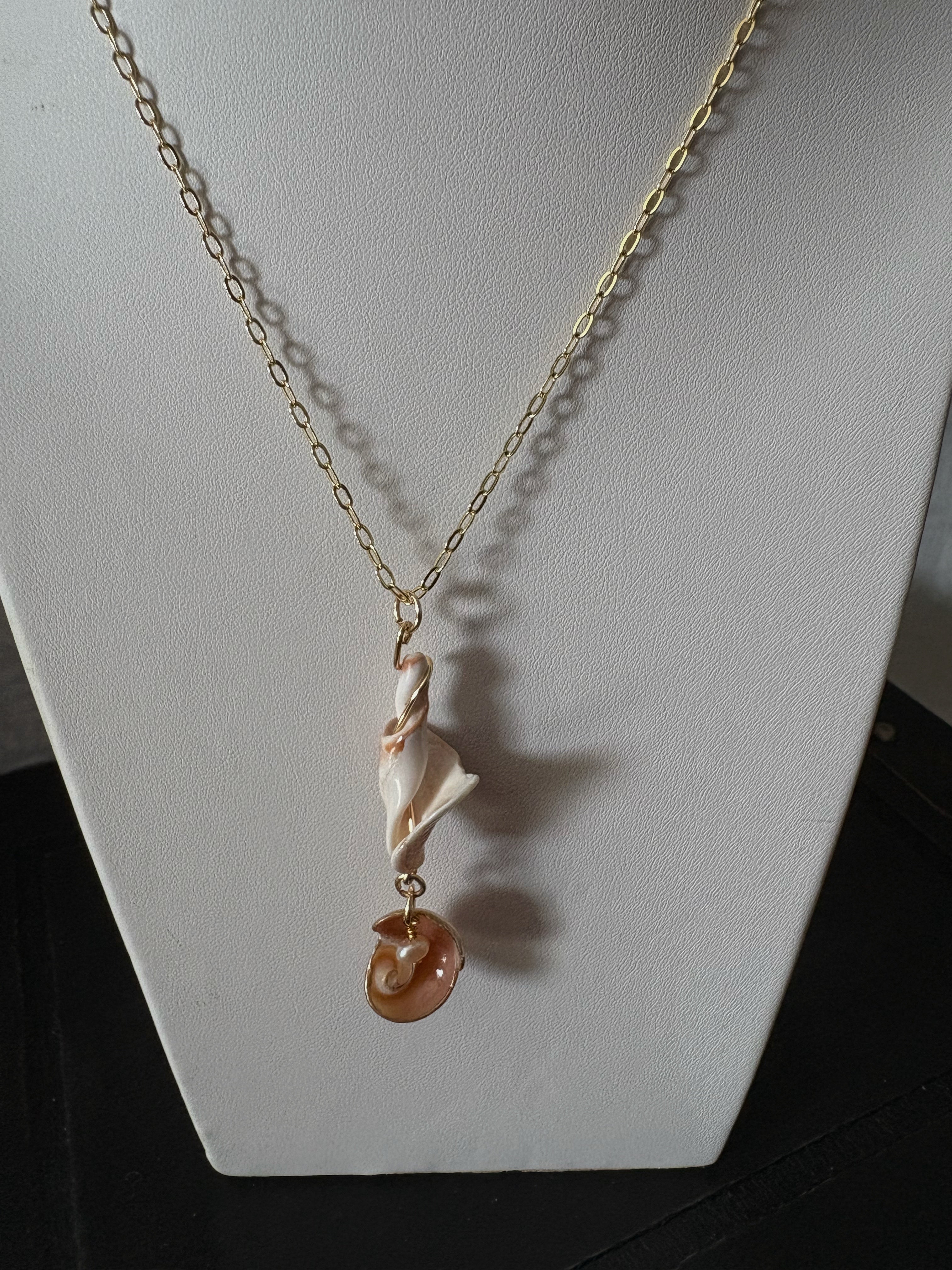 Nerida Ocean Pendant Necklace