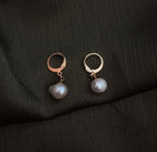 Evelyn's Single Pearl Earrings