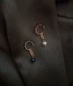 Chloe Ear Cuff in Sapphire