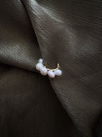 Elsie Ear Cuff in White