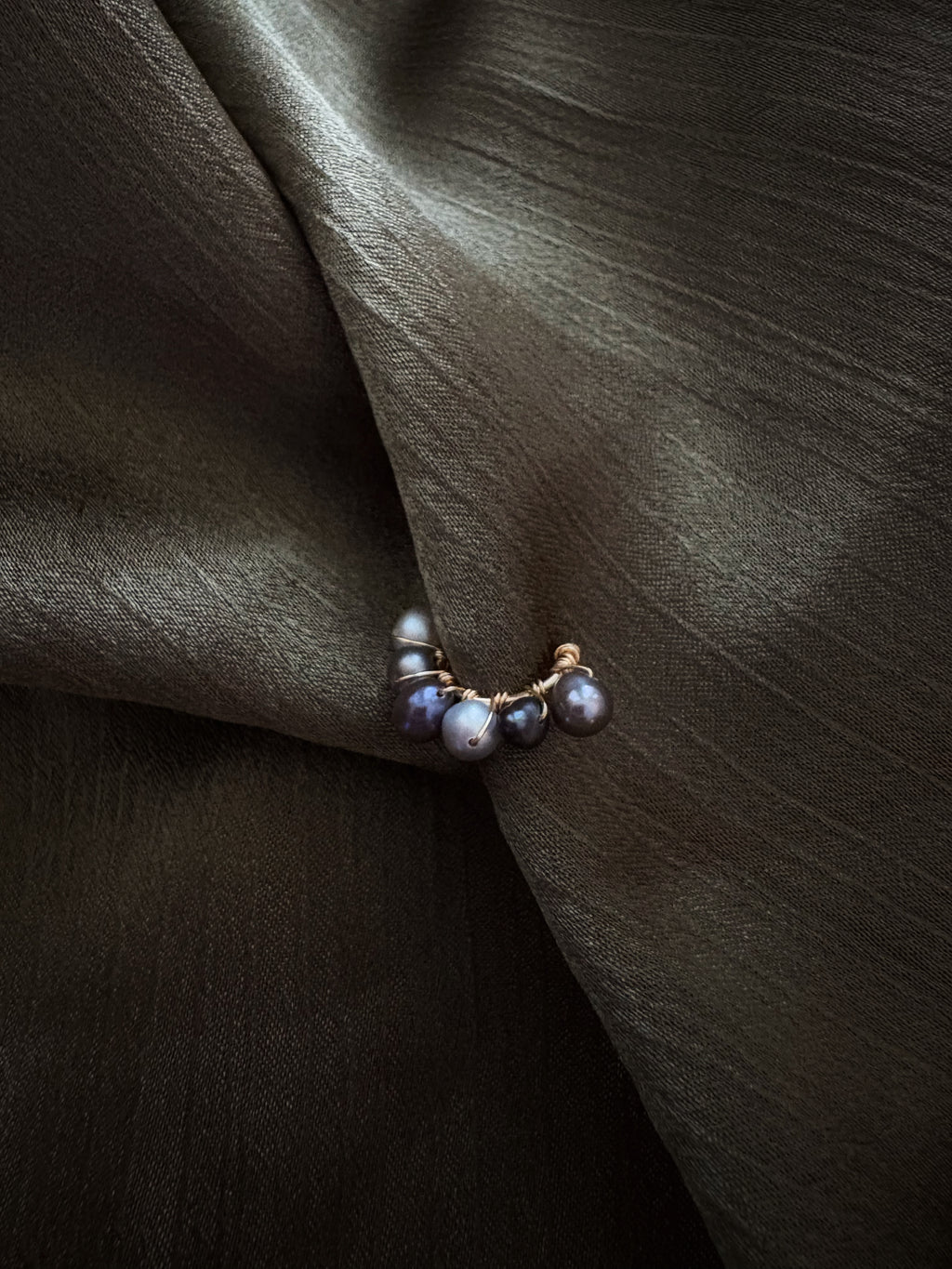 Elsie Ear Cuff in Blue