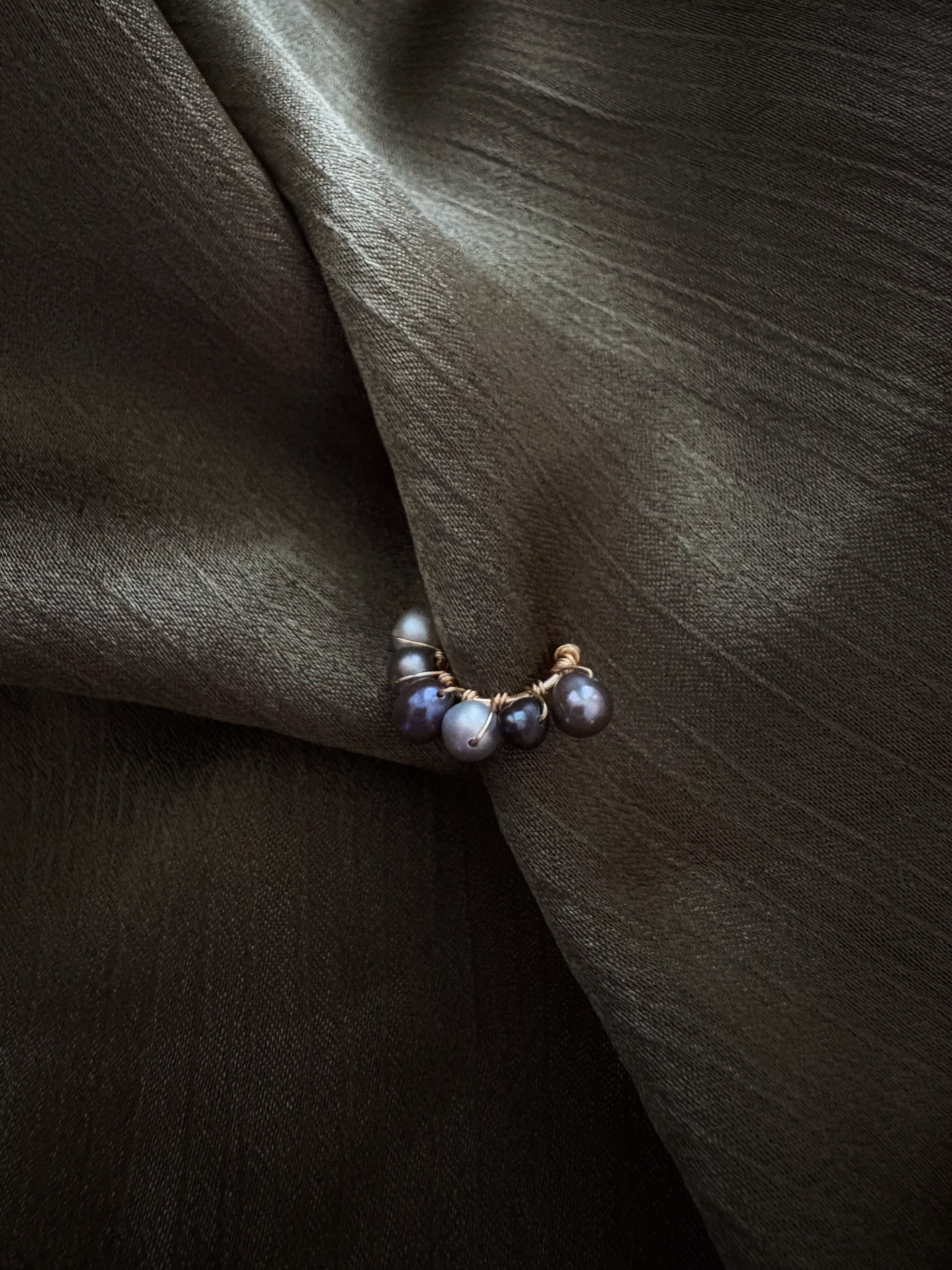 Elsie Ear Cuff in Blue
