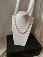 Large Pearl Necklace in Silver