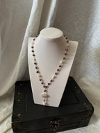 A Secret Pirate Necklace in Purple
