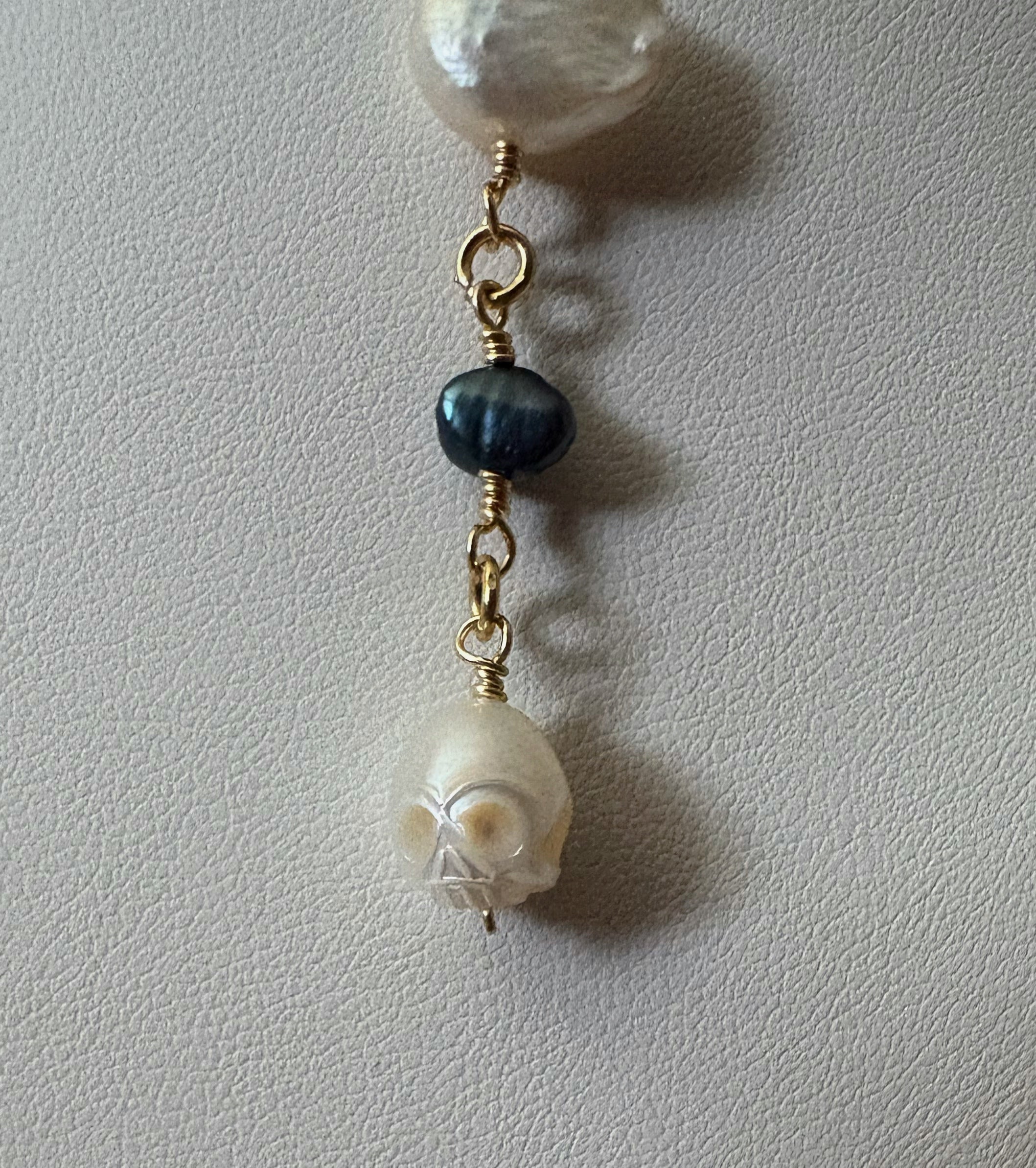 A Secret Pirate Necklace in Blue