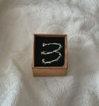Sparkly Wrap Ring in Green