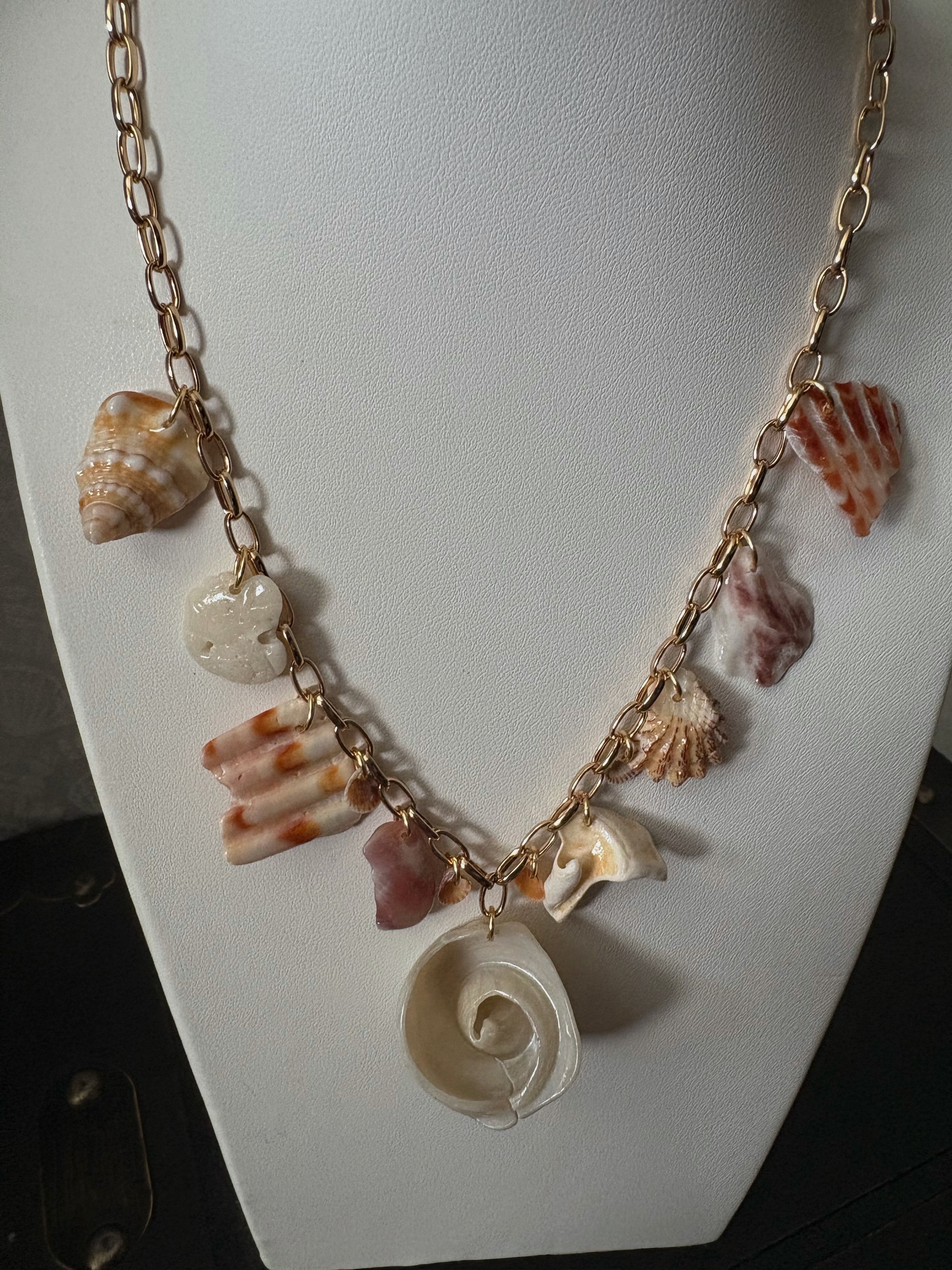 Pieces of the Ocean Charm Necklace