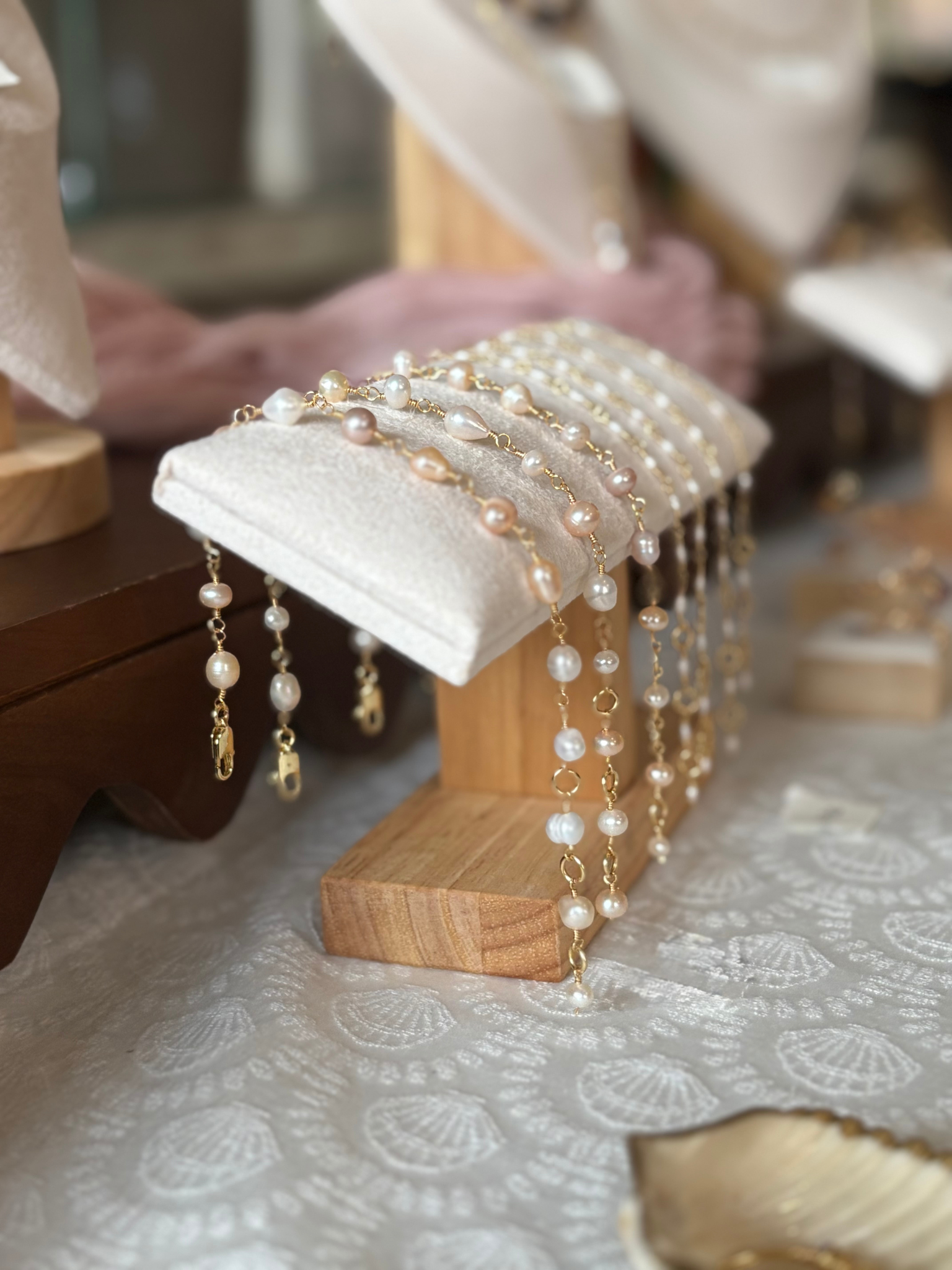 Savannah's Pearl Bracelet